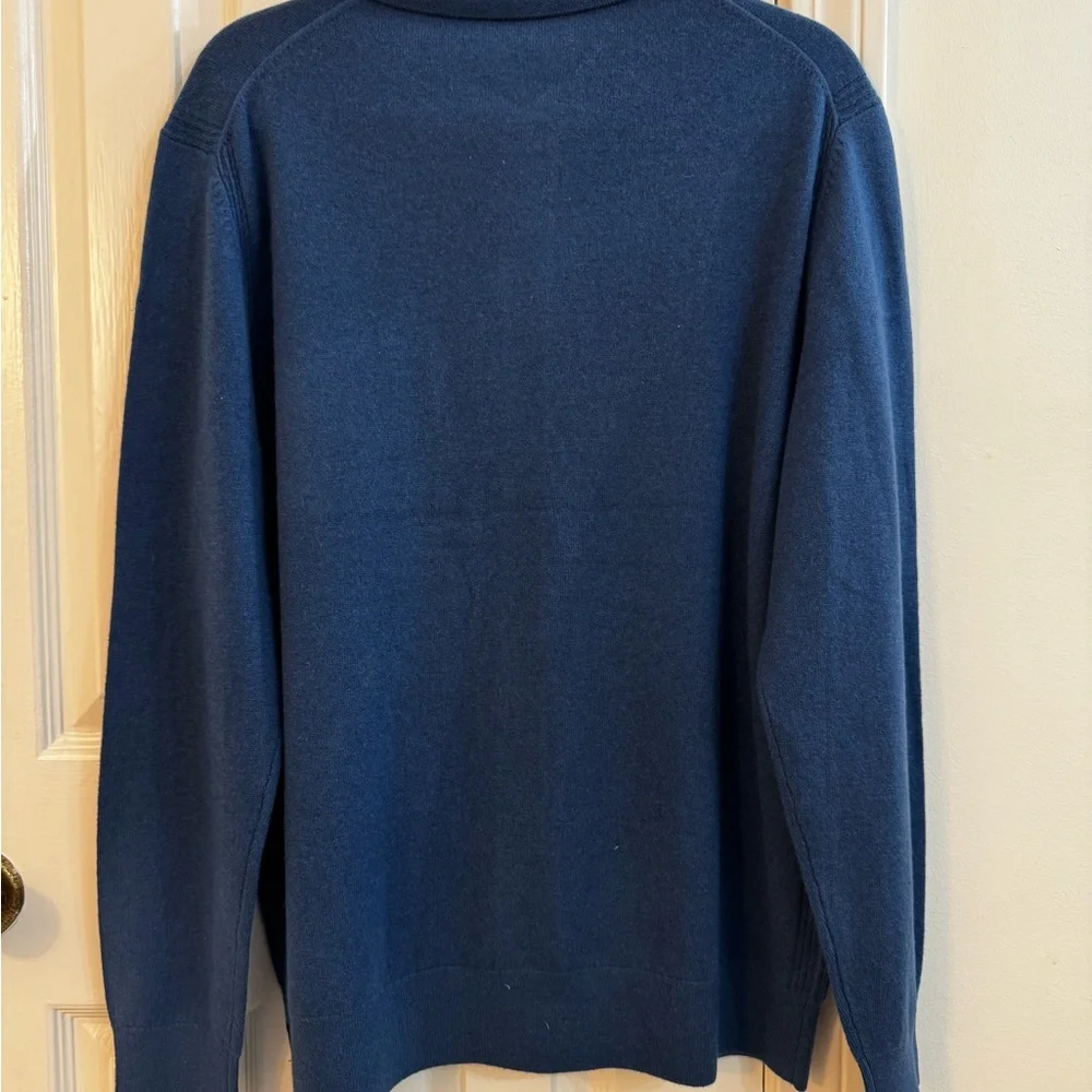 Todd Snyder Cashmere Cardigan Blue L - Picture 2 of 7